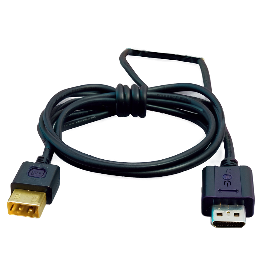 Gamecube Av Cable Png Pbu27 PNG