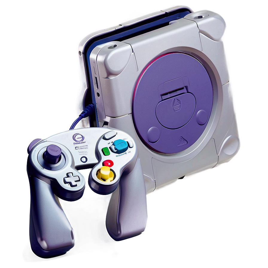 Gamecube Console Png 06242024 PNG