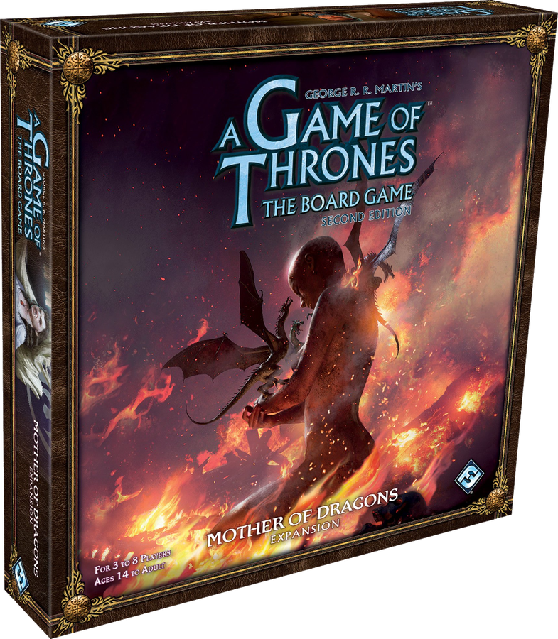 Gameof Thrones Board Game Motherof Dragons Expansion PNG