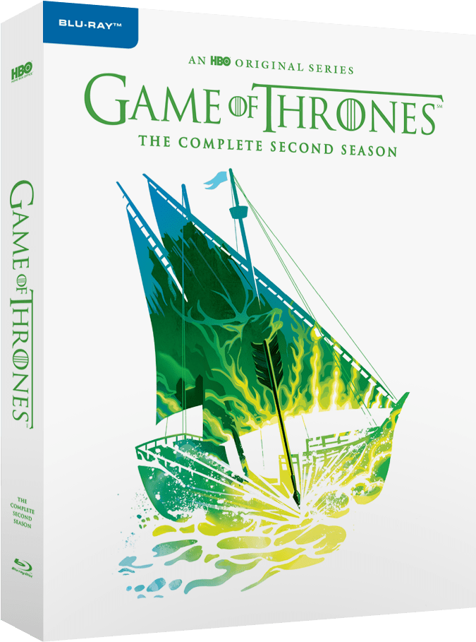 Gameof Thrones Season2 Bluray Cover Art PNG