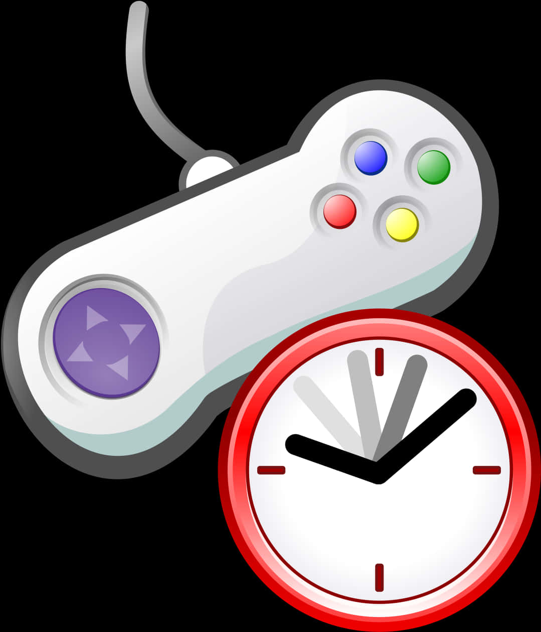 Gamepad Time Management Icon PNG