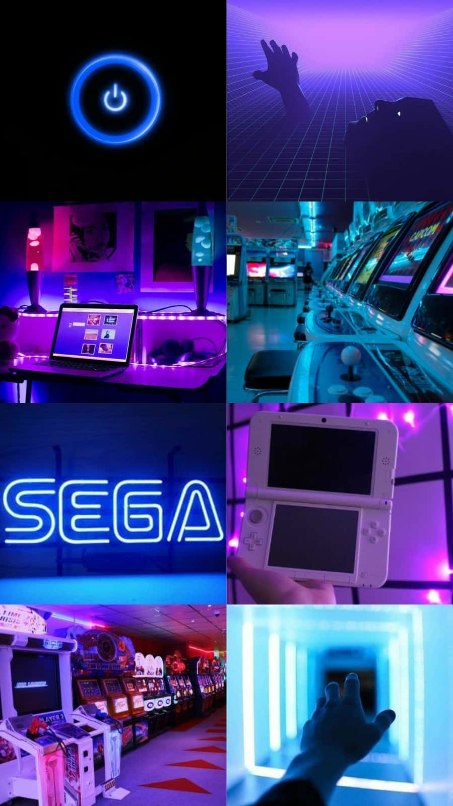 Gamer Aesthetic Collage.jpg Achtergrond