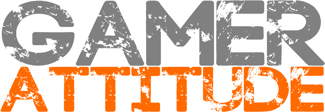 Gamer Attitude Text Logo PNG