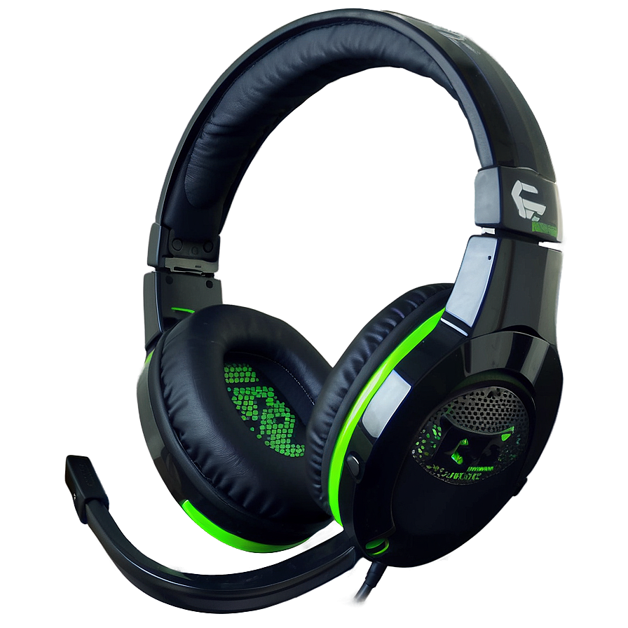 Gamer Headset With Volume Control Png 06132024 PNG