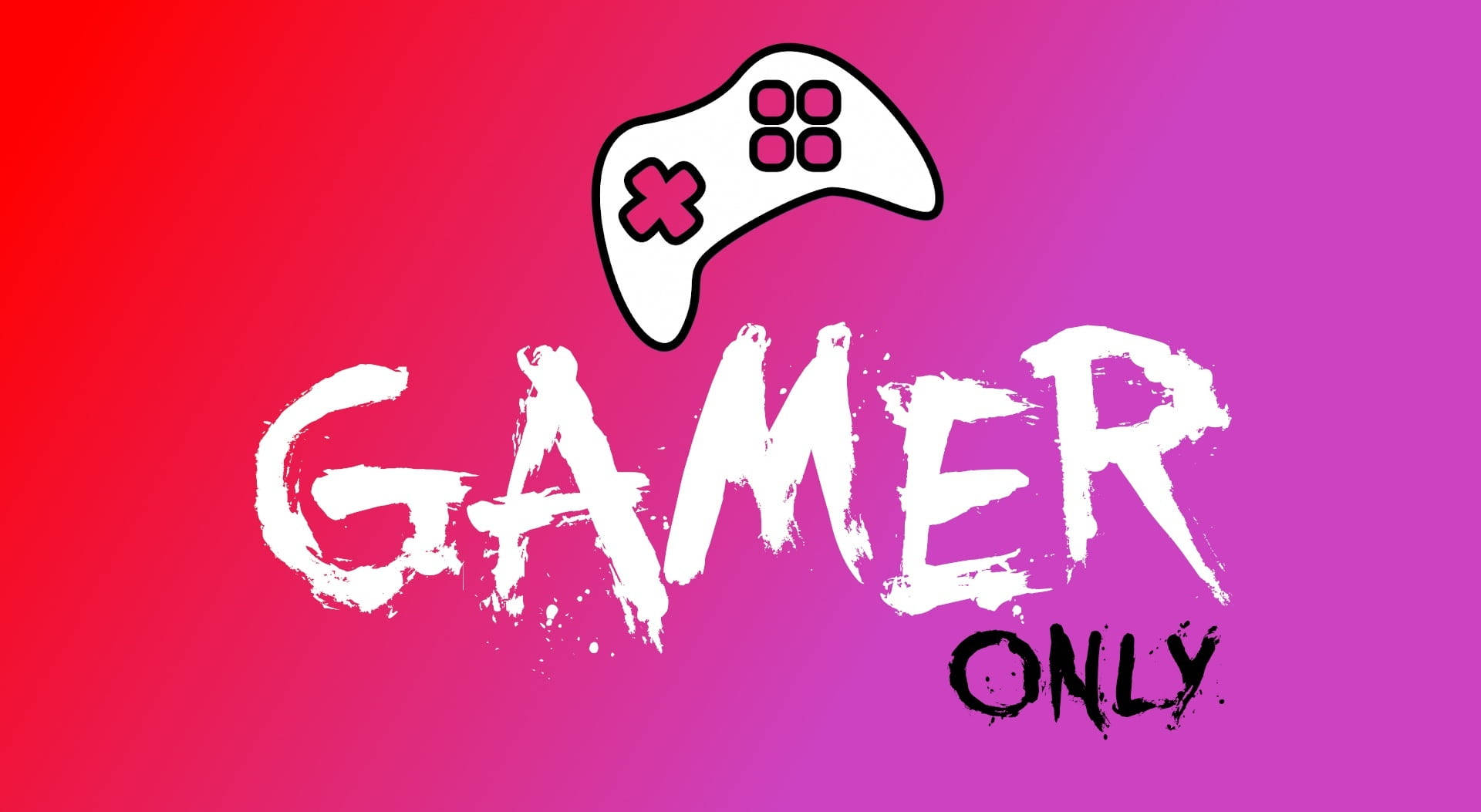 Gamer Only Gaming Logo Hd