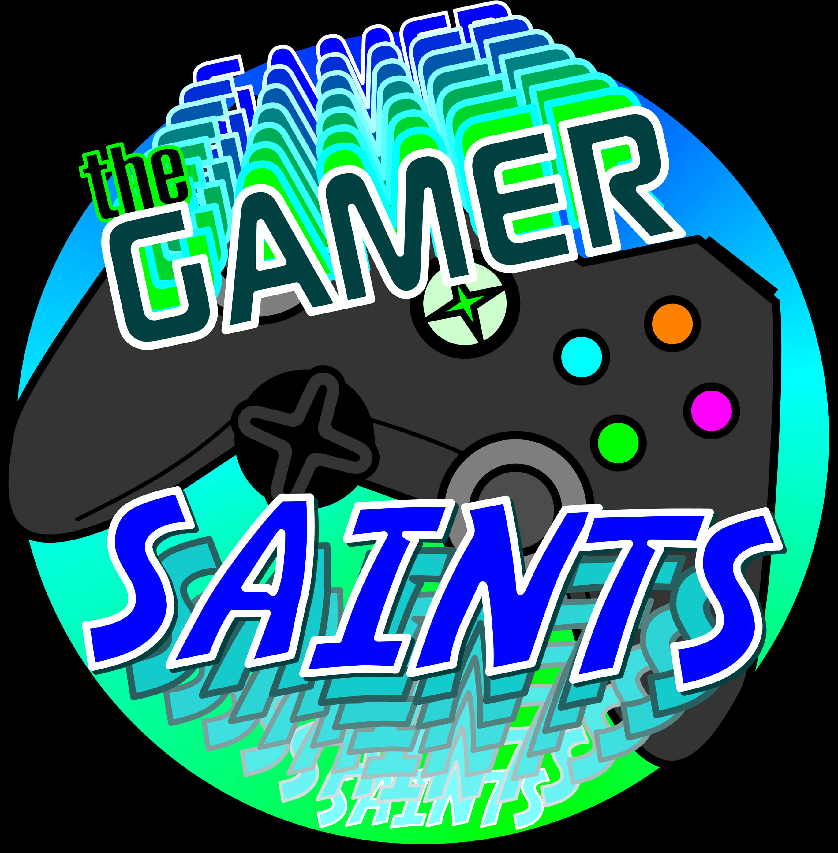 Gamer Saints Logo PNG