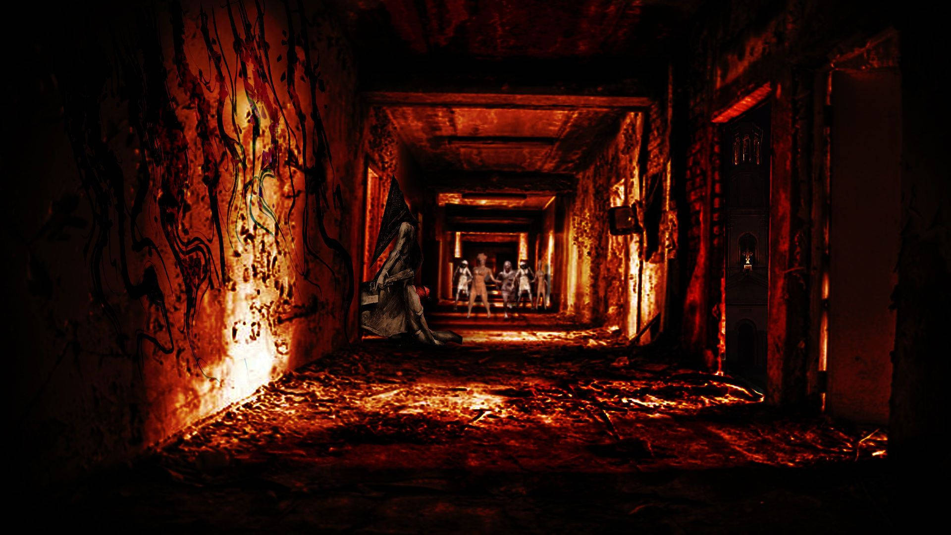 Games Silent Hill Desktop Background Wallpaper - Darkness