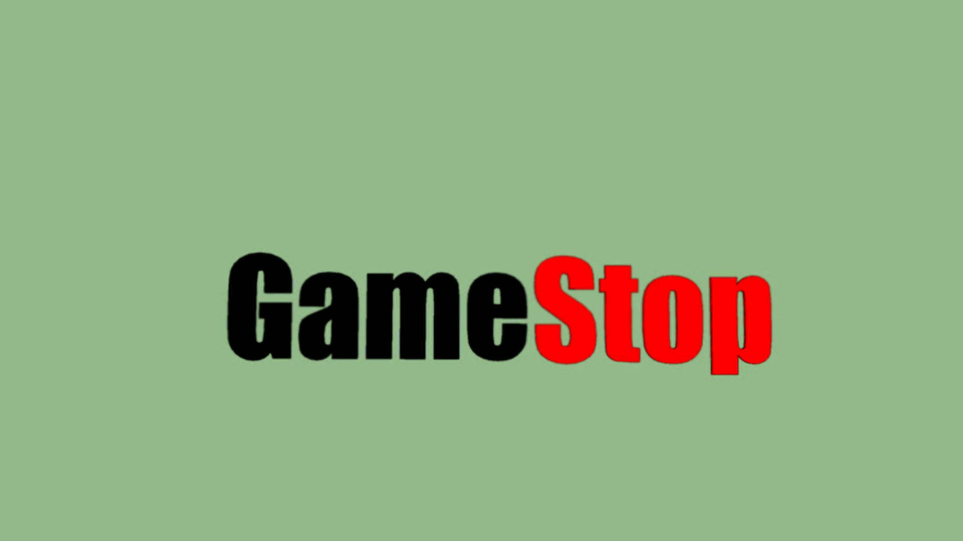 GameStop In Green Background