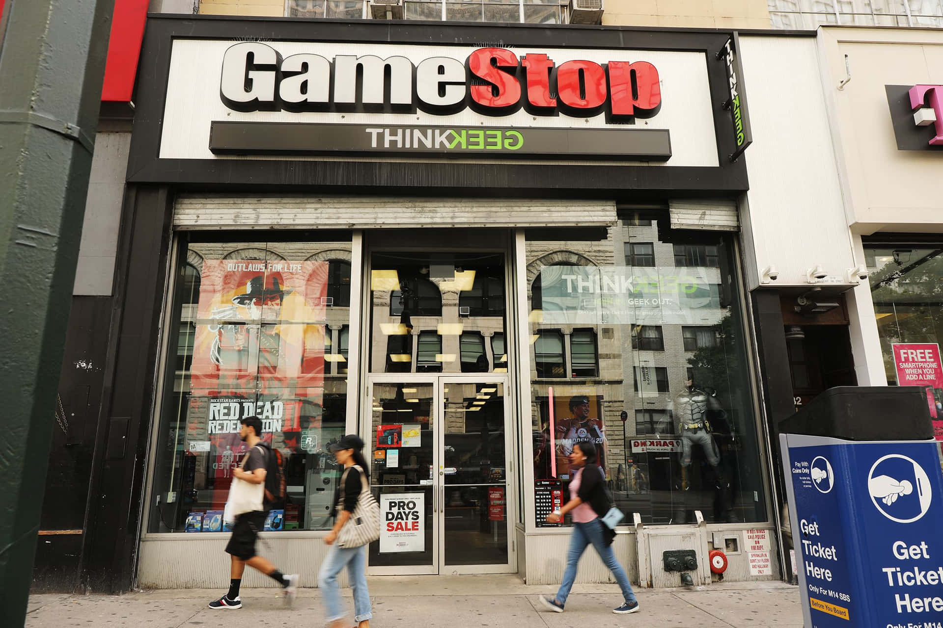 Get your hands on the latest games at Gamestop.