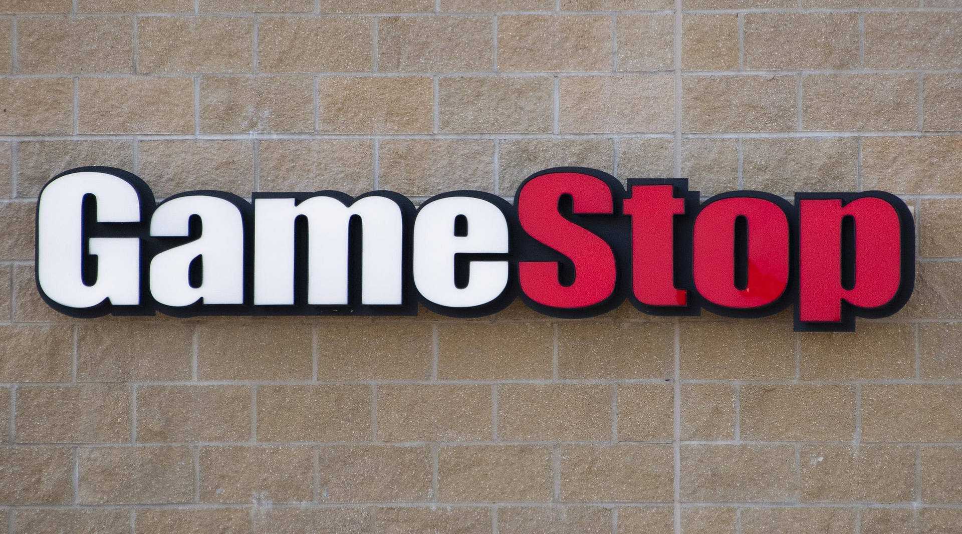 GameStop Sign In Middletown Background