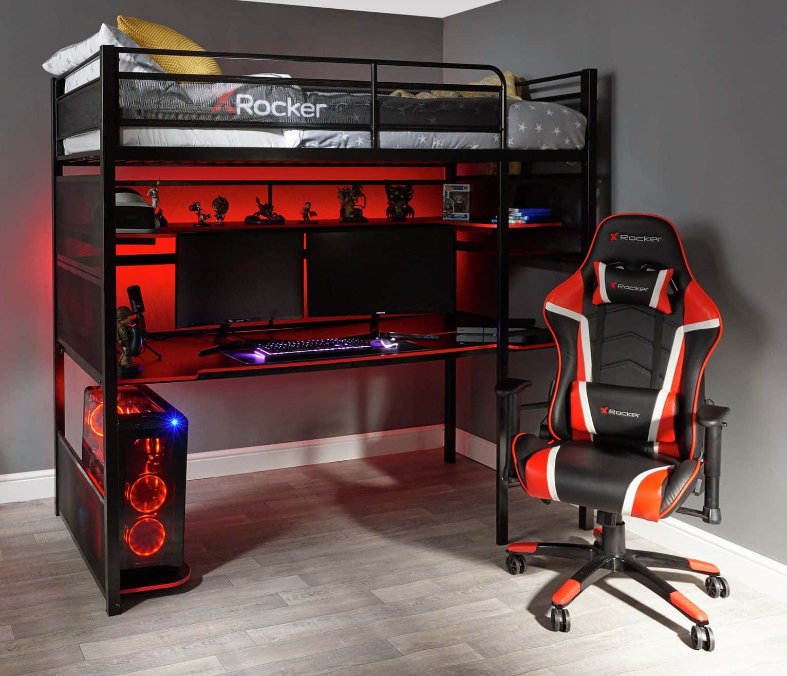 Comfort your back and game in style, with the perfect gaming chair. Wallpaper
