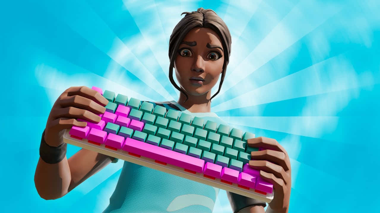Get ready to Play in Style with Gaming Keyboards Wallpaper