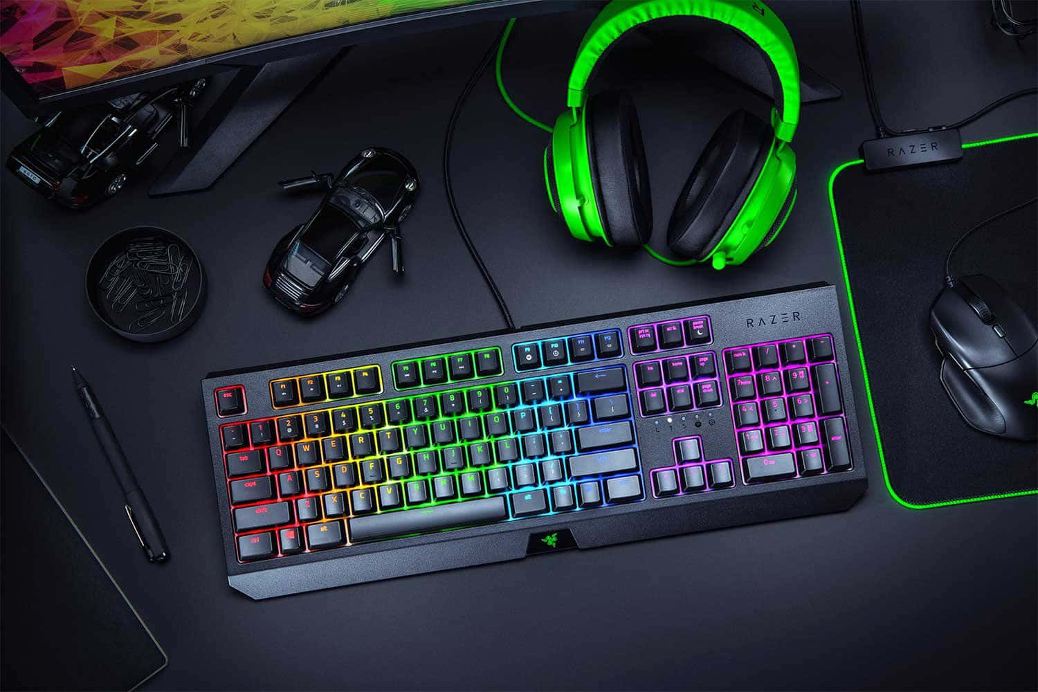 Get the Ultimate Competitive Edge with Gaming Keyboards Wallpaper