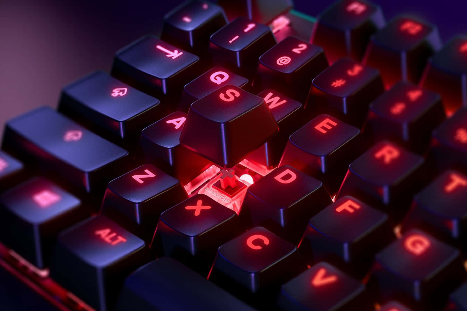 Get Your Game On With A Custom Gaming Keyboard Wallpaper