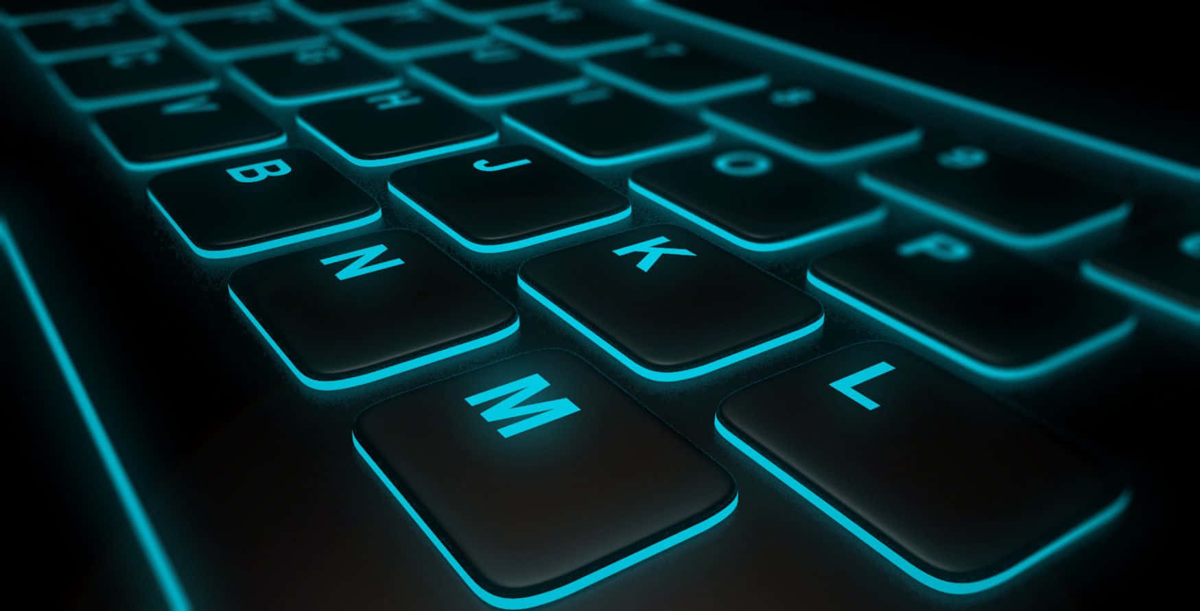 Light Up Your Gaming with a Customizable Keyboard Wallpaper