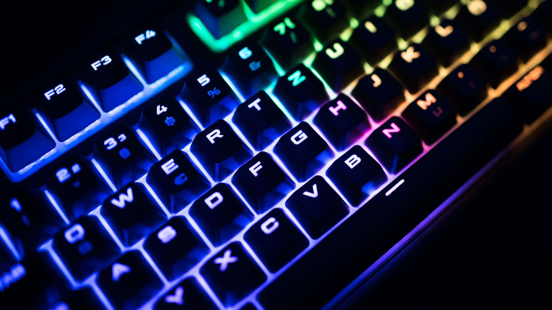 Take your gaming experience to the next level with a gaming keyboard Wallpaper
