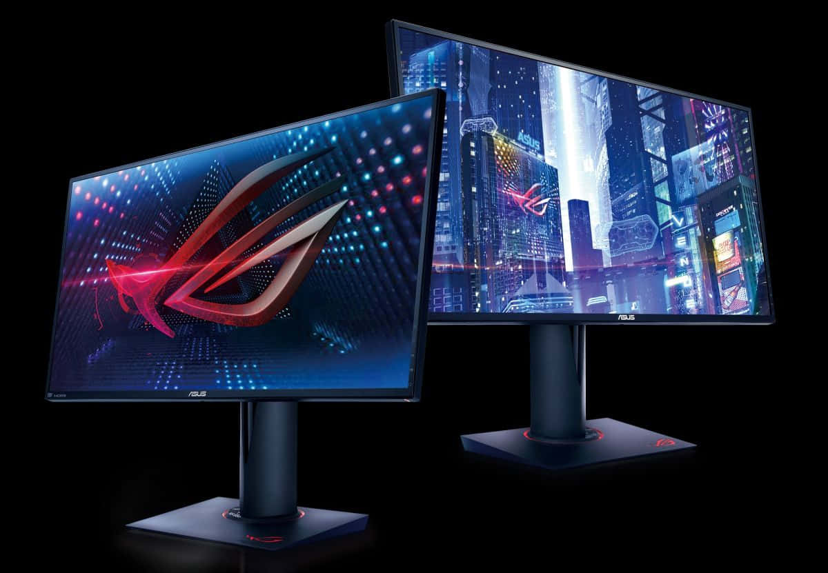 Experience a Superior Display with Gaming Monitors Wallpaper
