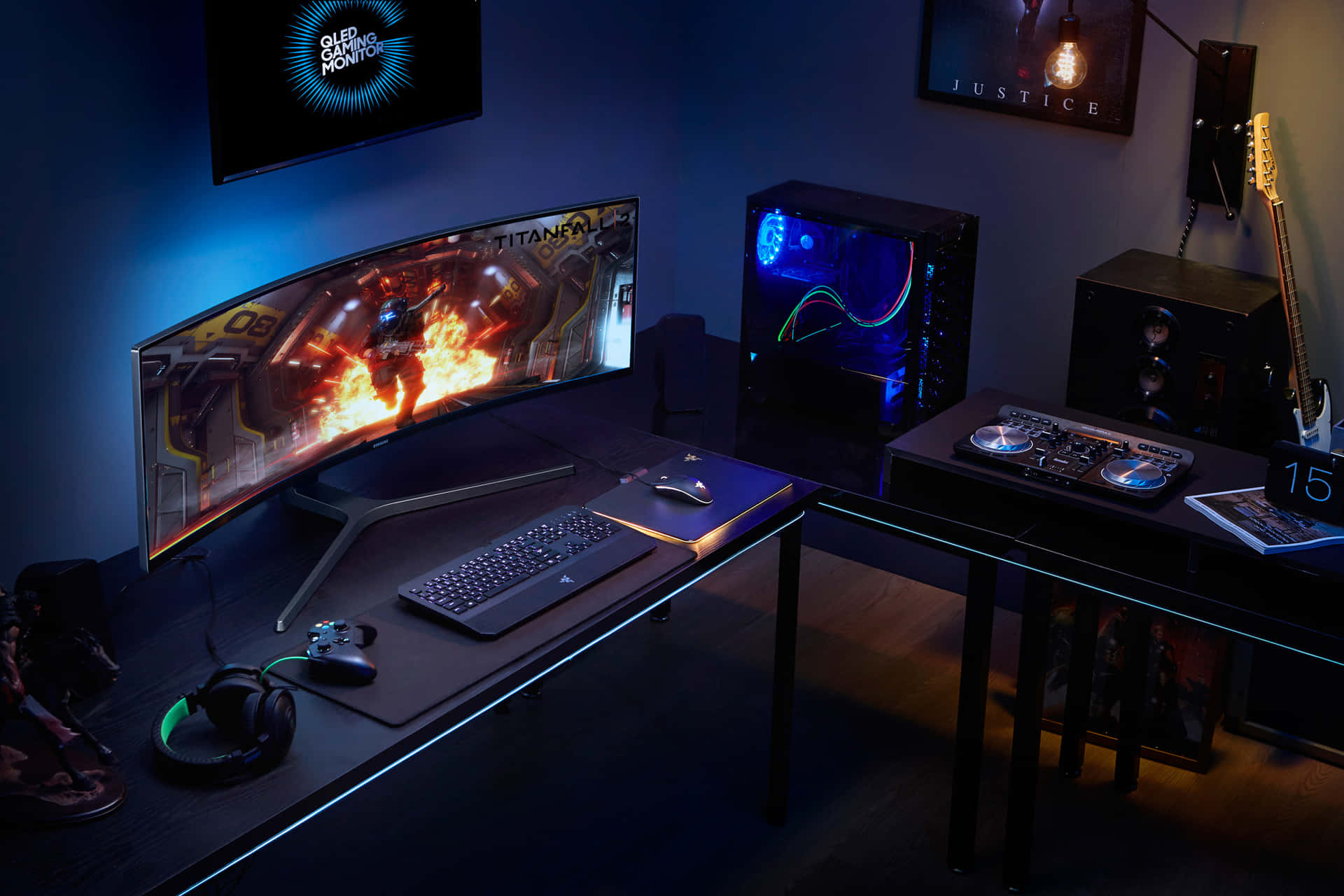 Get game ready with an ultrawide gaming monitor Wallpaper
