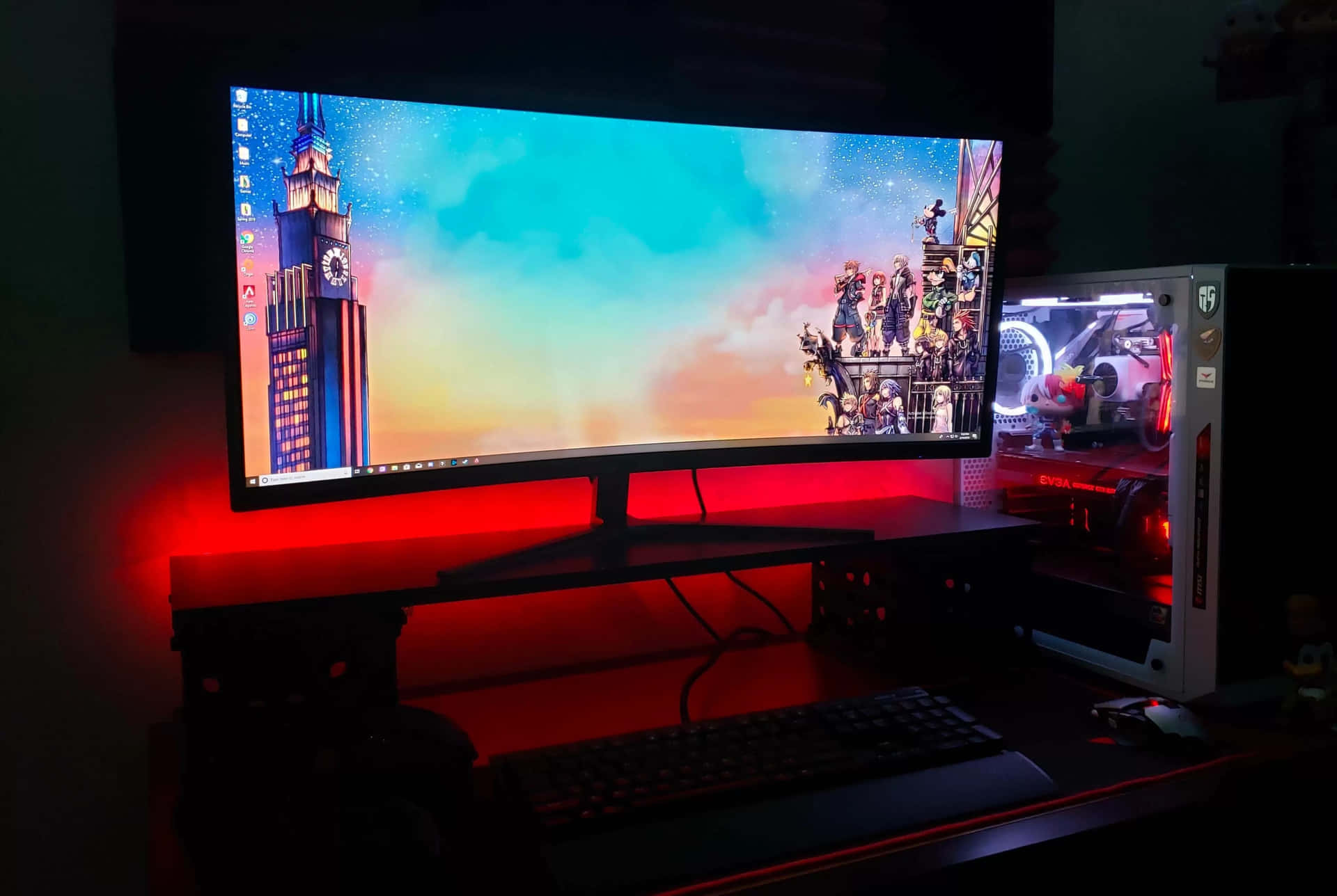 Level up with the Optimal Gaming Monitor Wallpaper