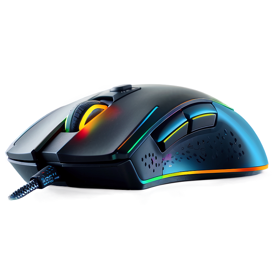 Gaming Mouse With Rgb Lighting Png Wim PNG