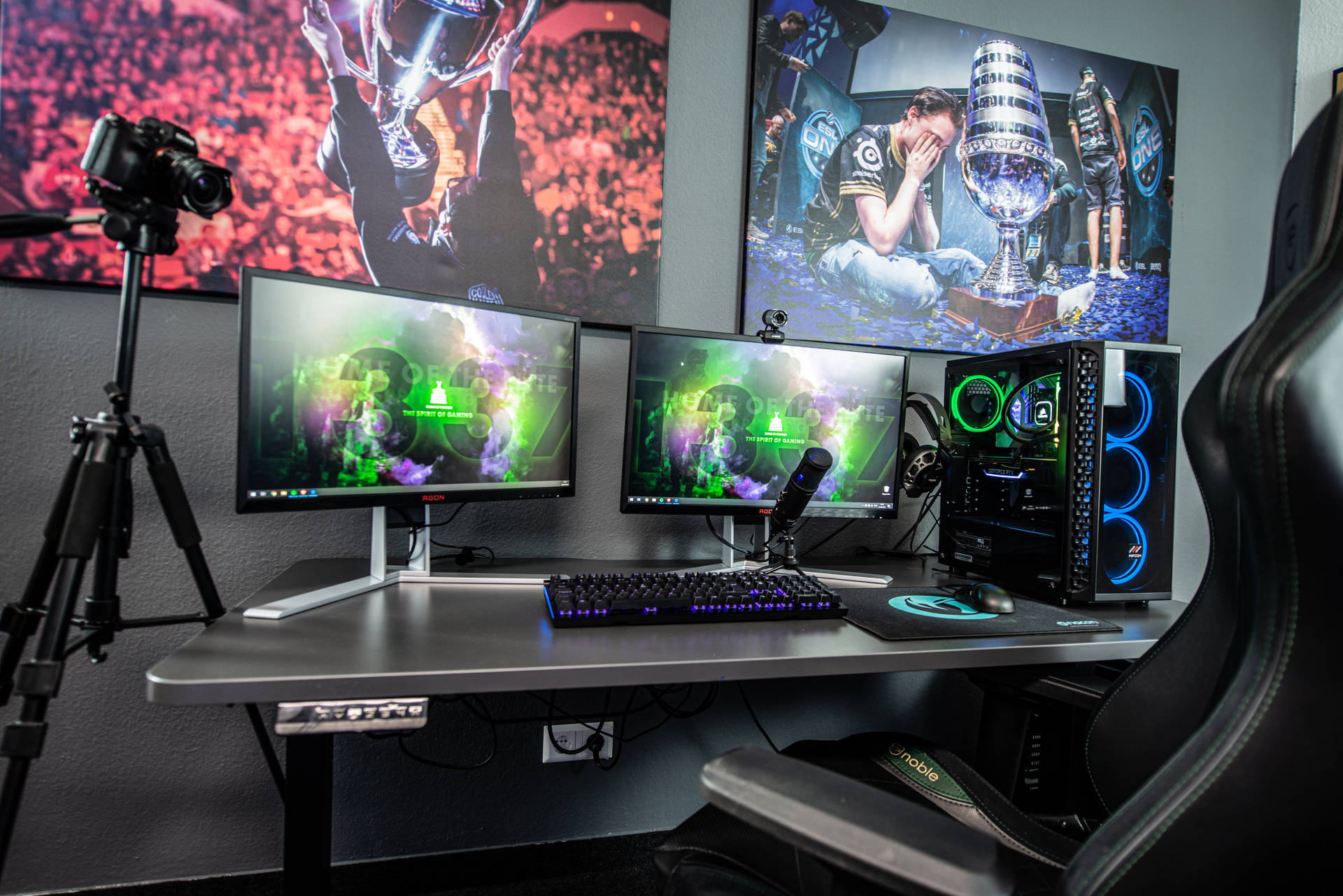 Gaming Pc Desk Gamer Picture