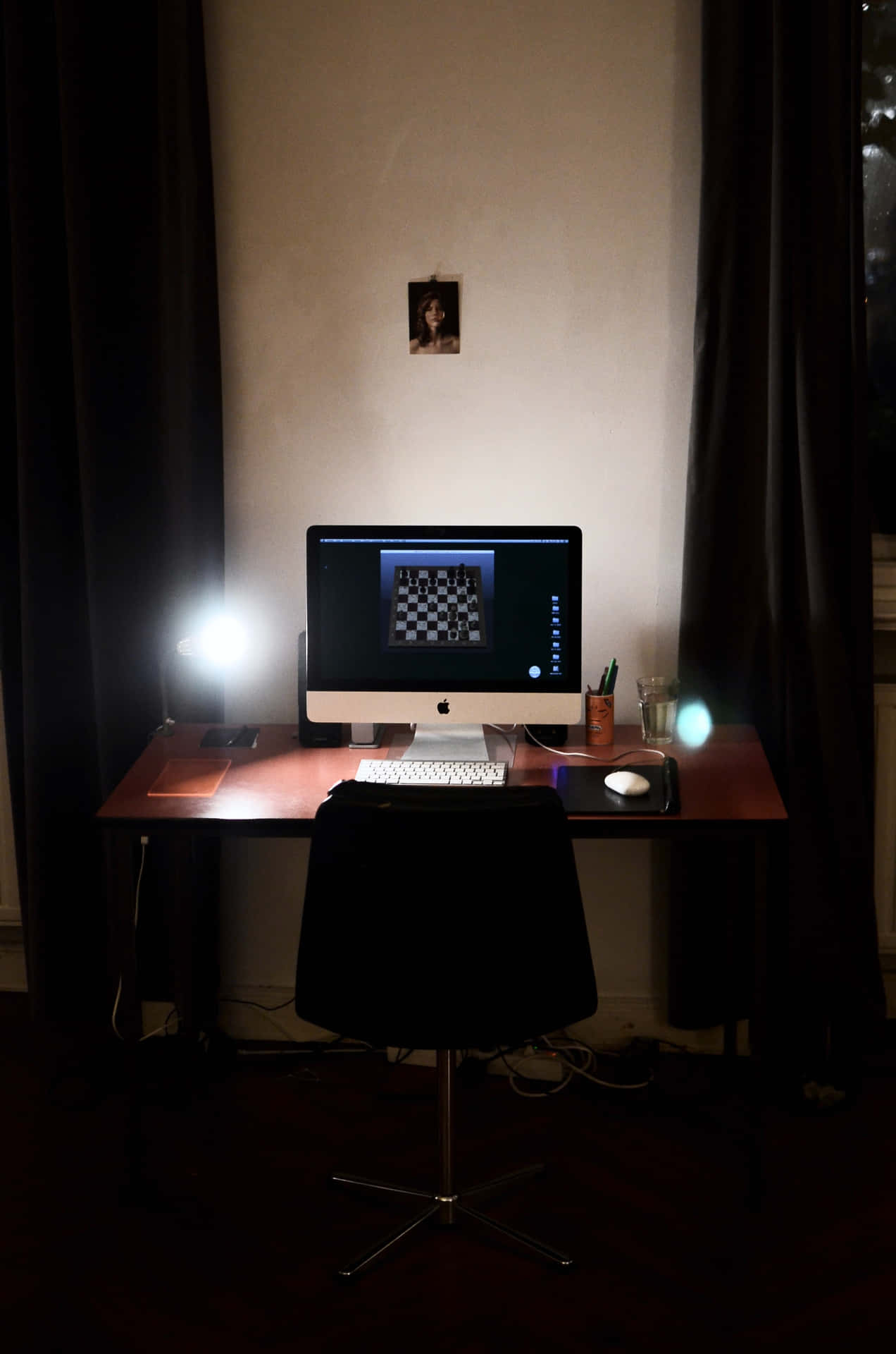 Gaming PC with RGB lighting