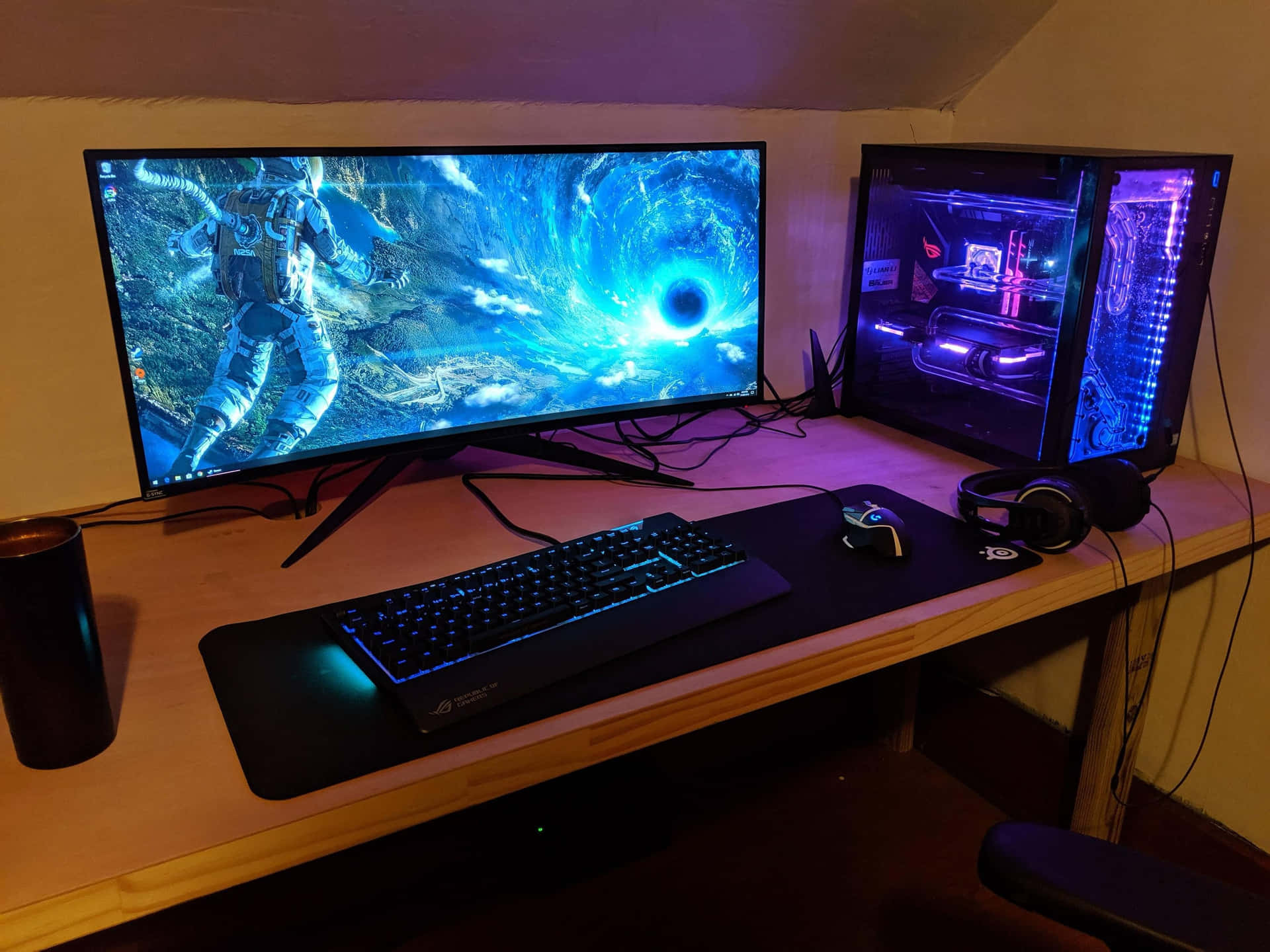 Optimizing your setup for the ultimate gaming experience Wallpaper