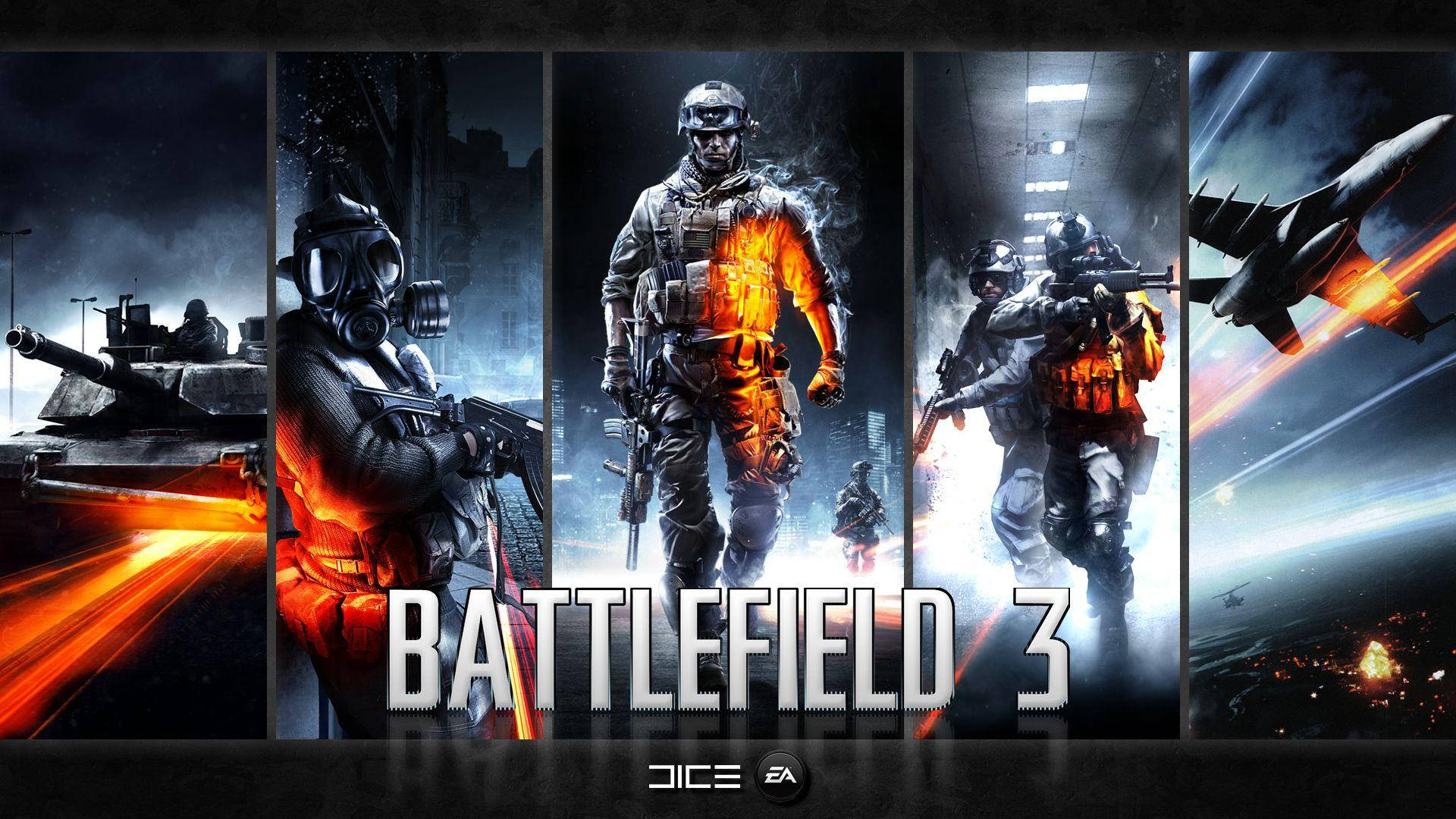 Gaming Plakat Battlefield 3 Wallpaper