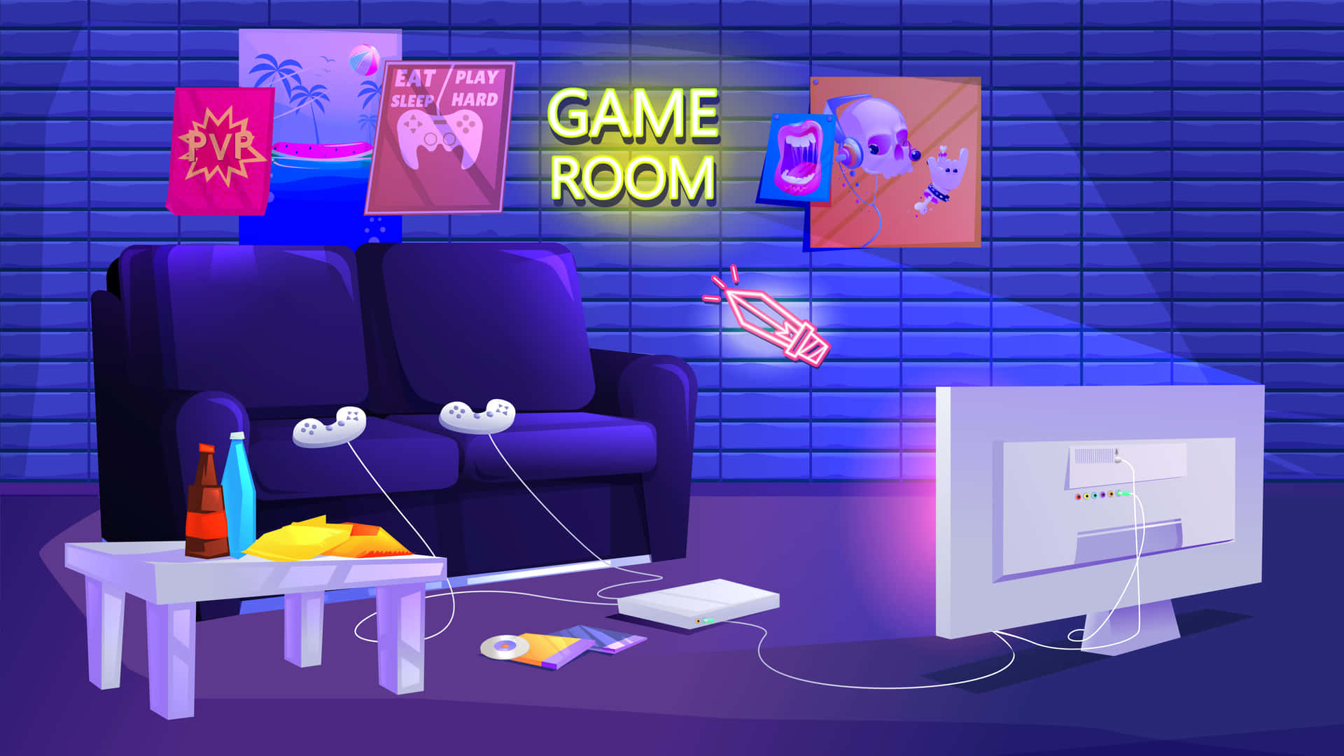 Enjoy the comforts of your own gaming room
