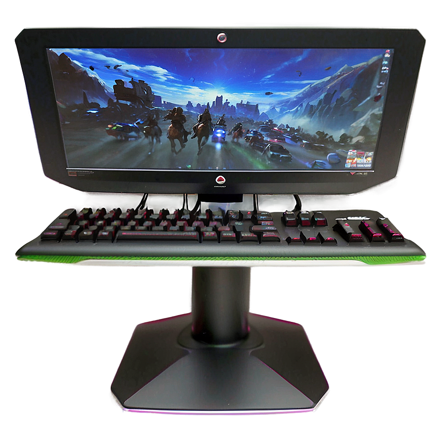 Gaming Setup Computer Screen Png 52 PNG