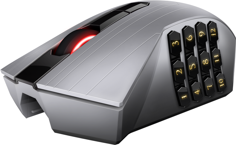 Gaming_ Mouse_with_ Macro_ Keys PNG