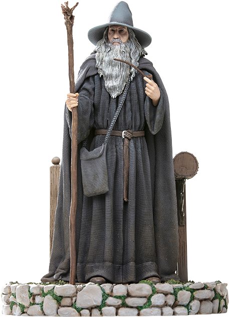 Gandalf Statue Fantasy Figure PNG