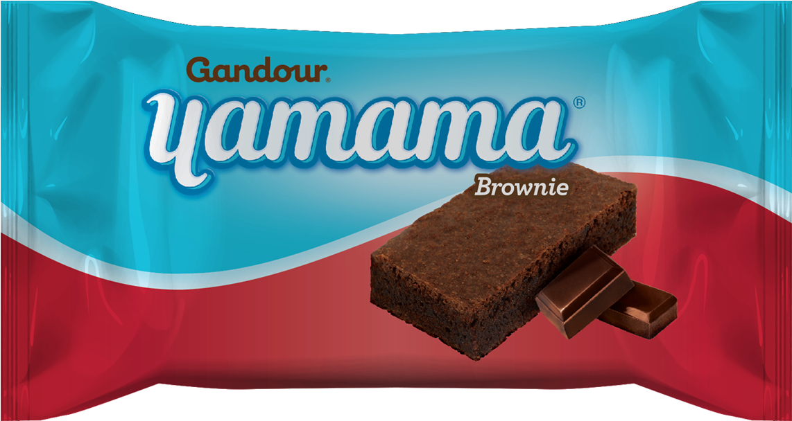 Gandour Yamama Brownie Packaging PNG