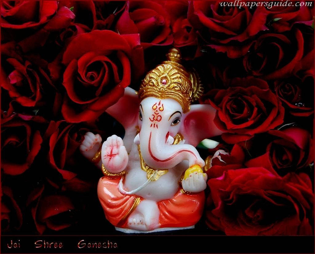 Download Ganesh 3d Elephant Figurine Wallpaper | Wallpapers.com