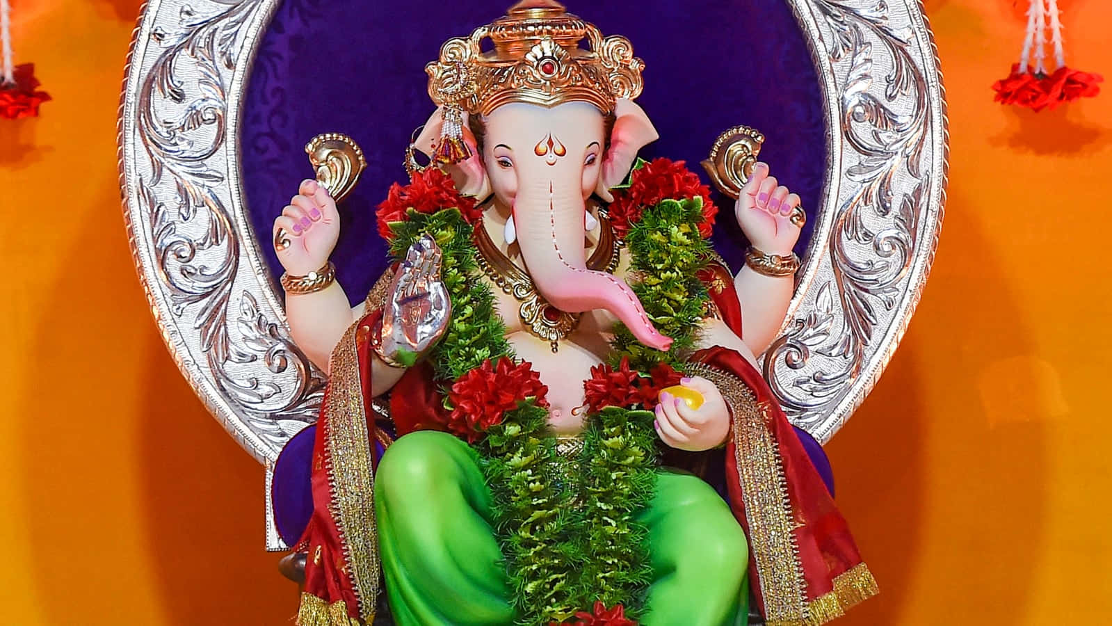 Ganesh, the Hindu god of new beginnings.