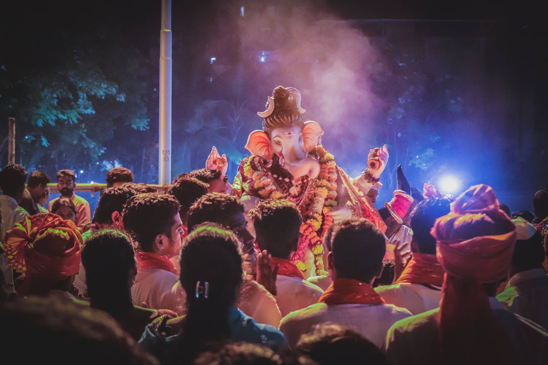 Festivalde Ganesh Chaturthi Fondo de pantalla