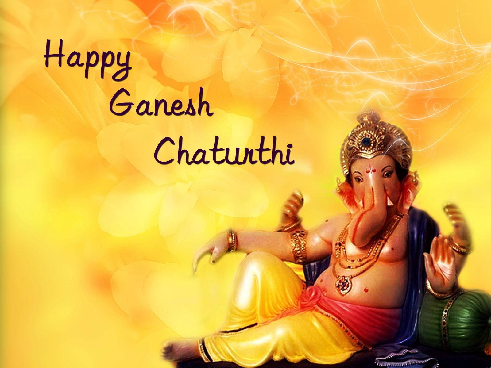 Download Ganesh Chaturthi Figurine Wallpaper 