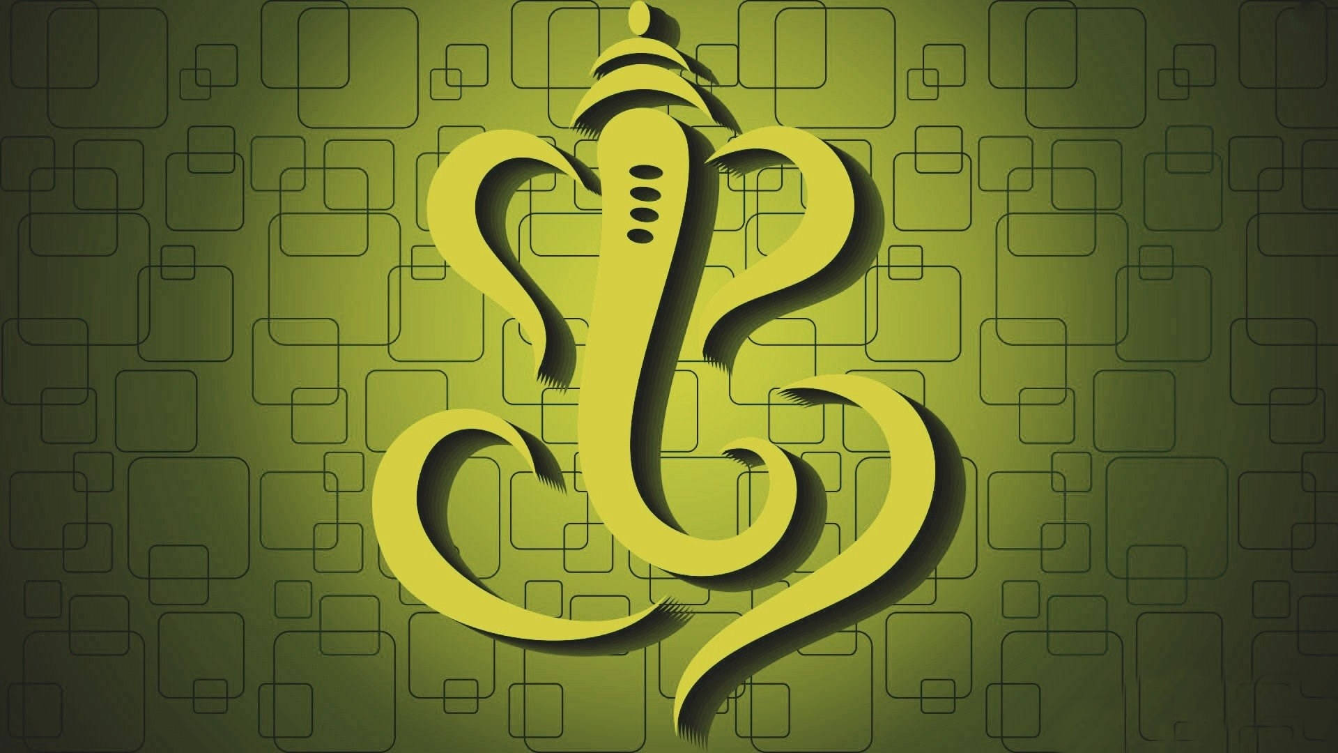 Download Ganesh Desktop Devanagari Script Graphic Artwork Wallpaper |  