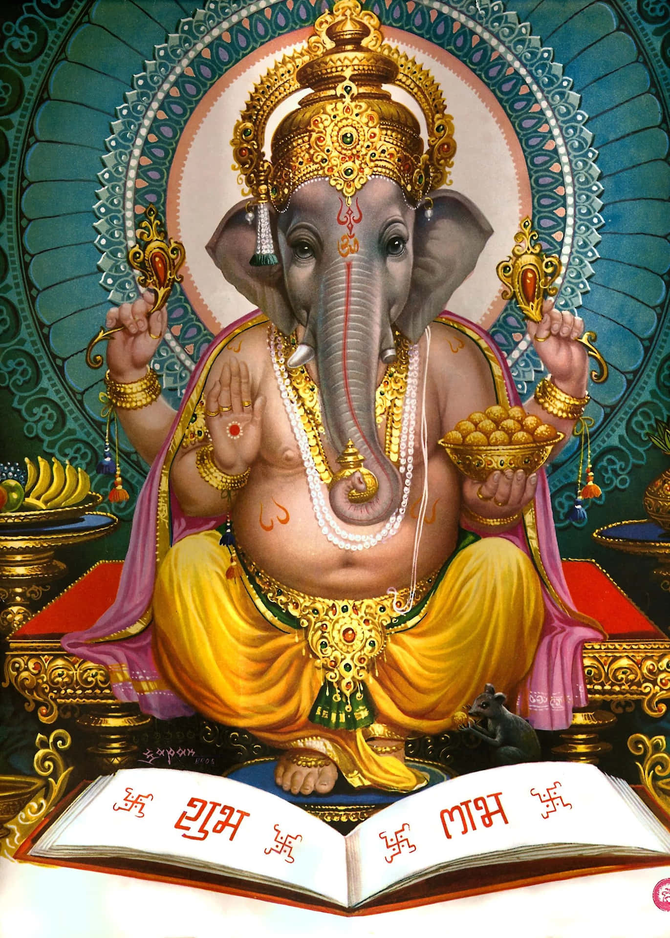 Ganeshaganesha Hd-bakgrundsbilder