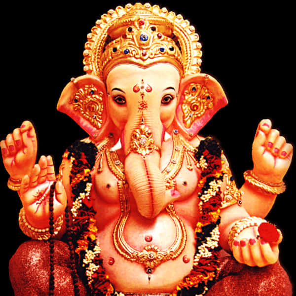 Ganesh_ Chaturthi_ Celebration_ Icon PNG