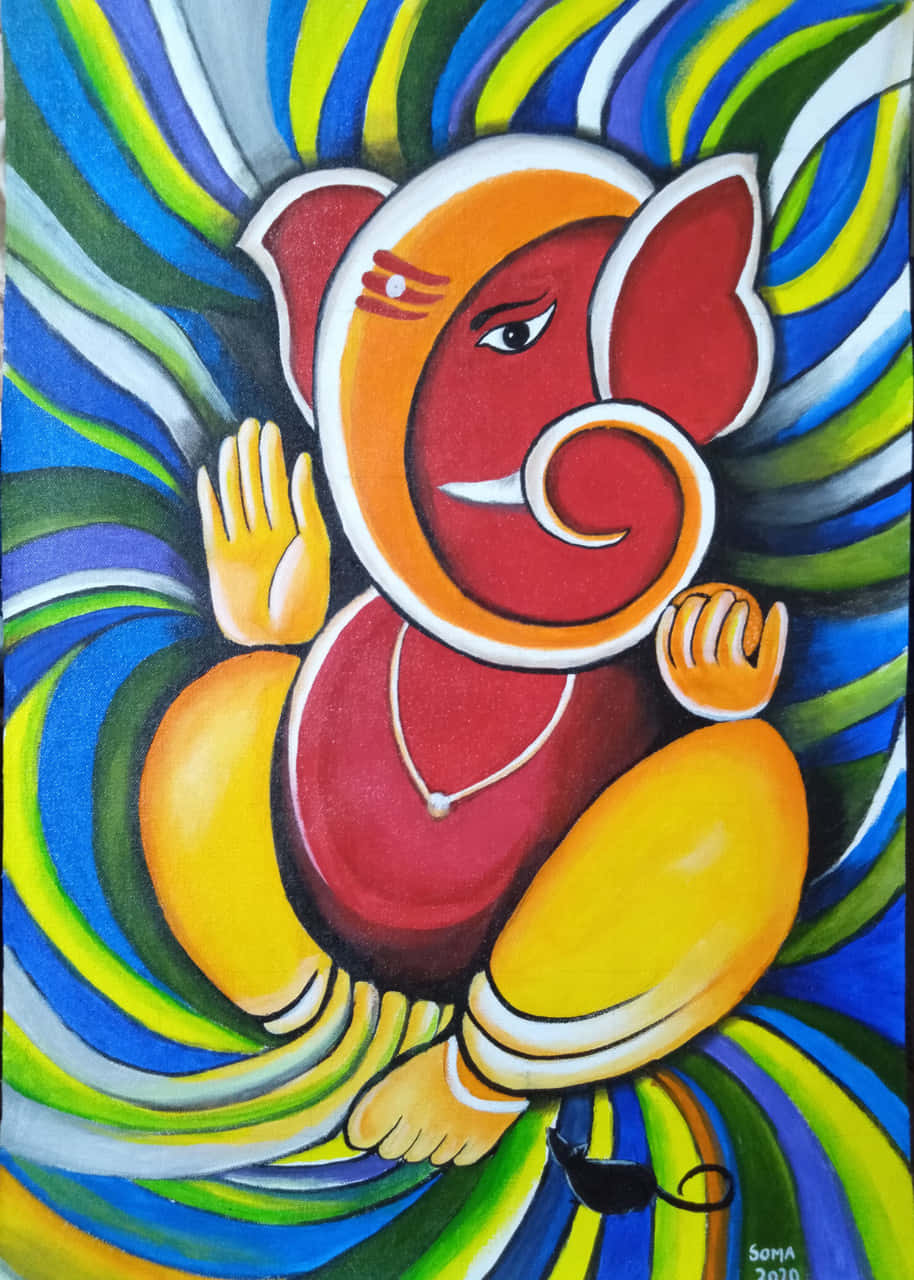 Download Lord Ganesha, the remover of obstacles | Wallpapers.com