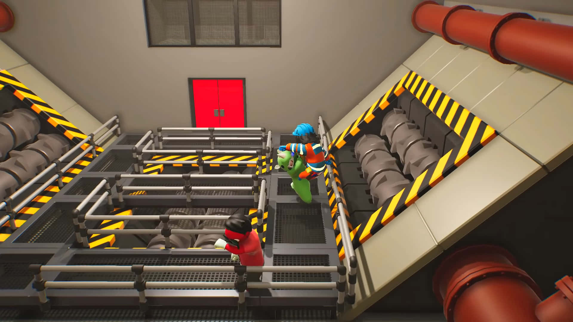 Roll With Your Crew In Gang Beasts Wallpaper