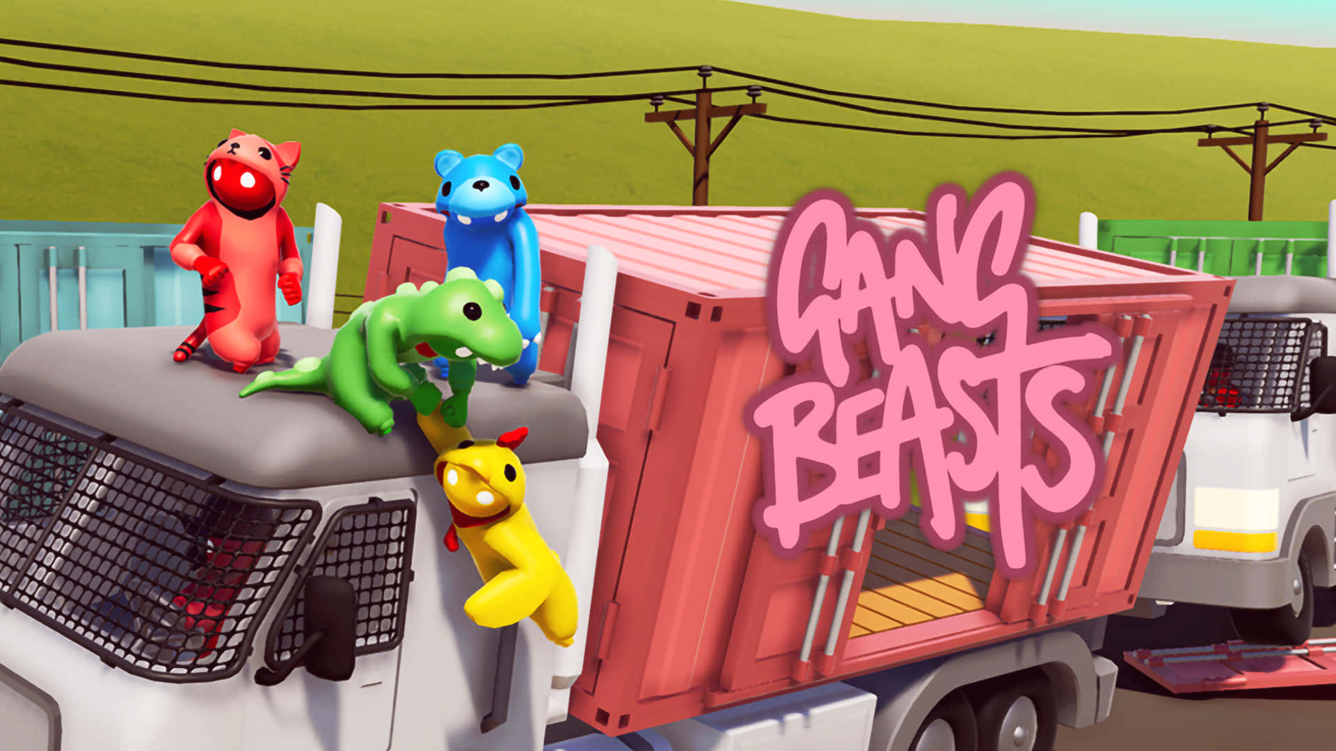 Get ready for epic battles in Gang Beast! Wallpaper