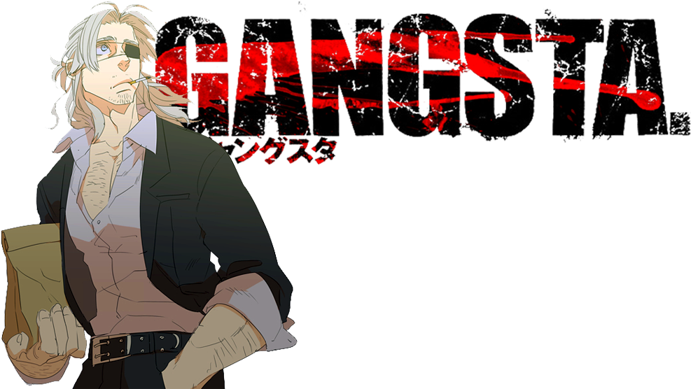 Gangsta Anime Character Nicolas Brown PNG