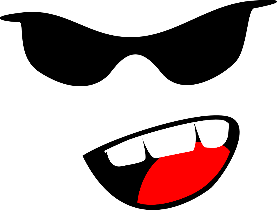 Gangsta Cool Emoji Graphic PNG
