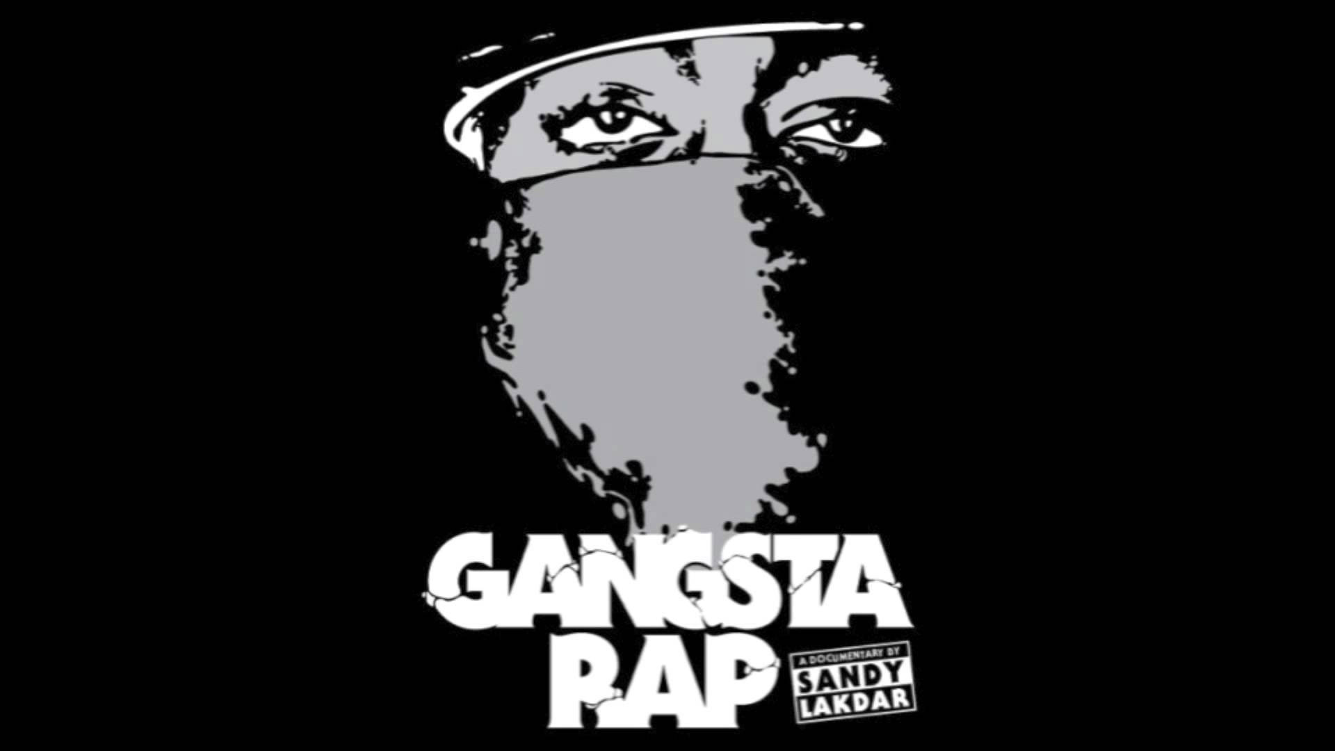 Gangsta Rap Graphic Design SVG