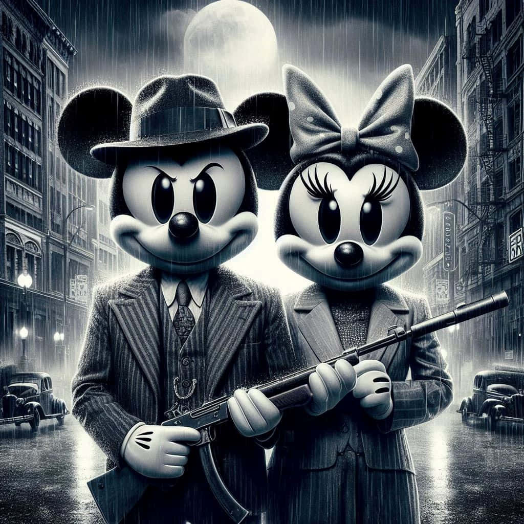 [100+] Gangster Mickey Mouse Wallpapers | Wallpapers.com