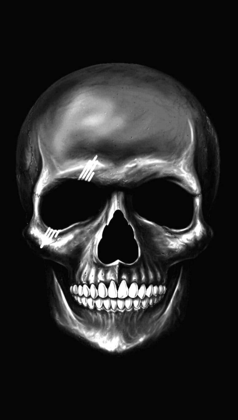 49+] Skull Wallpaper for iPhone - WallpaperSafari