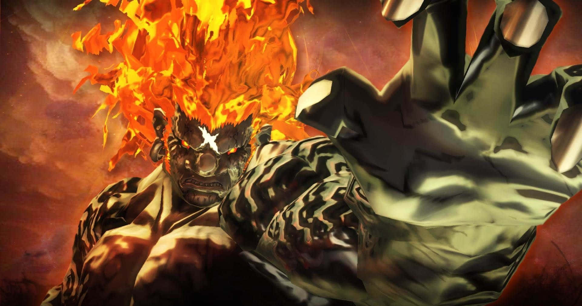 Powerful Ganondorf ruling his dark kingdom in Hyrule Wallpaper