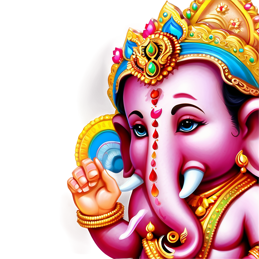 Ganpati Invitation Card Design Png 6 PNG